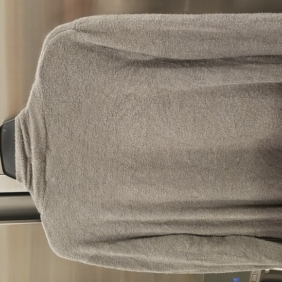 BAREFOOT DREAMS CozyChic Lite Ombre Calypso Wrap Cardigan Loden Carbon L/XL NWT - Picture 9 of 16